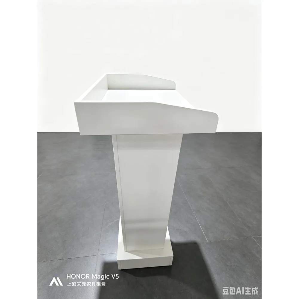 白色演讲台产品图2