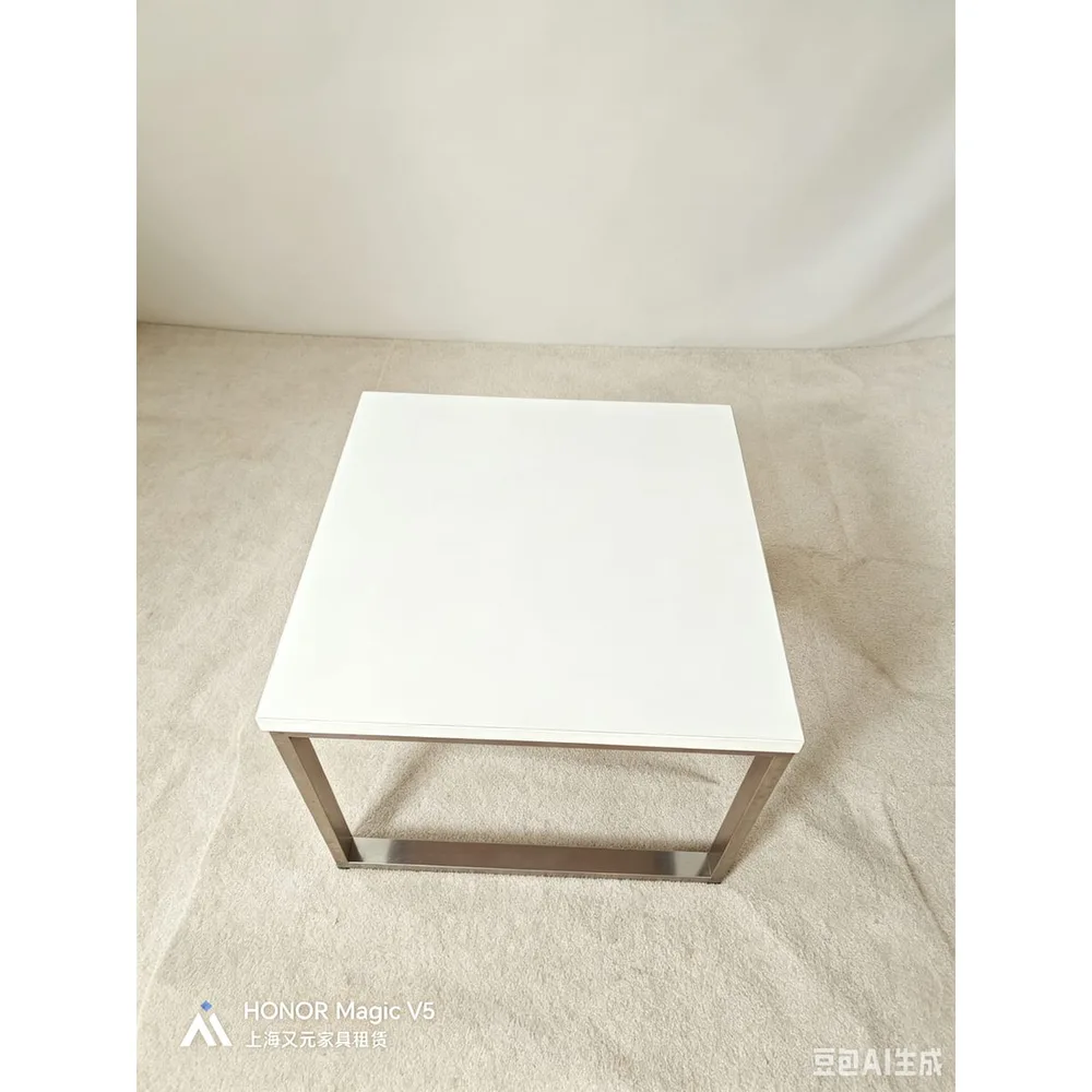 单人不锈钢茶几产品图3