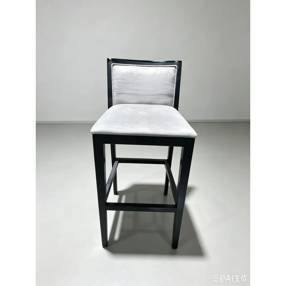 雅座高椅 · 绒灰色