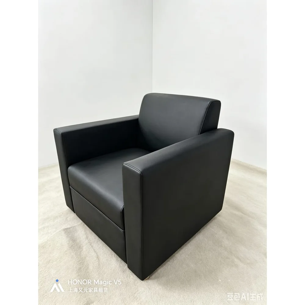 黑色单人沙发产品图3