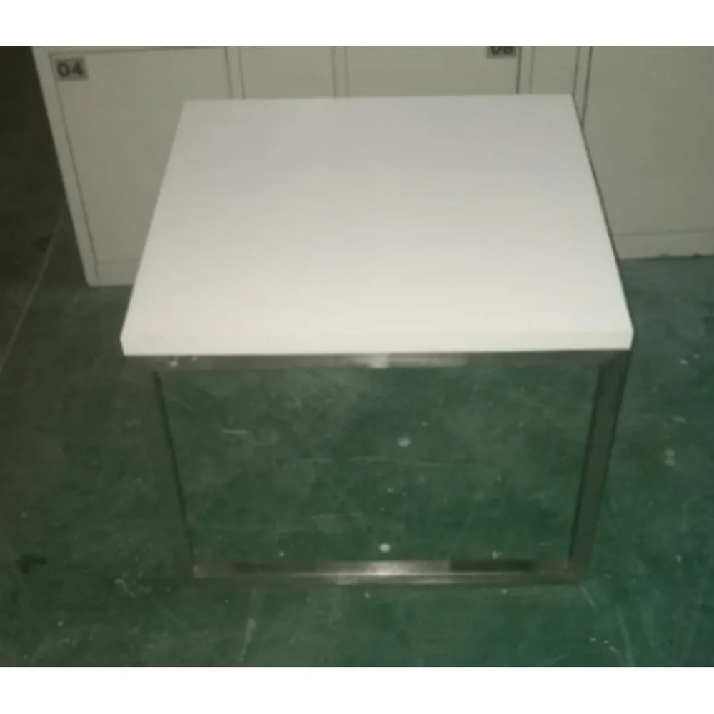 单人不锈钢茶几产品图2