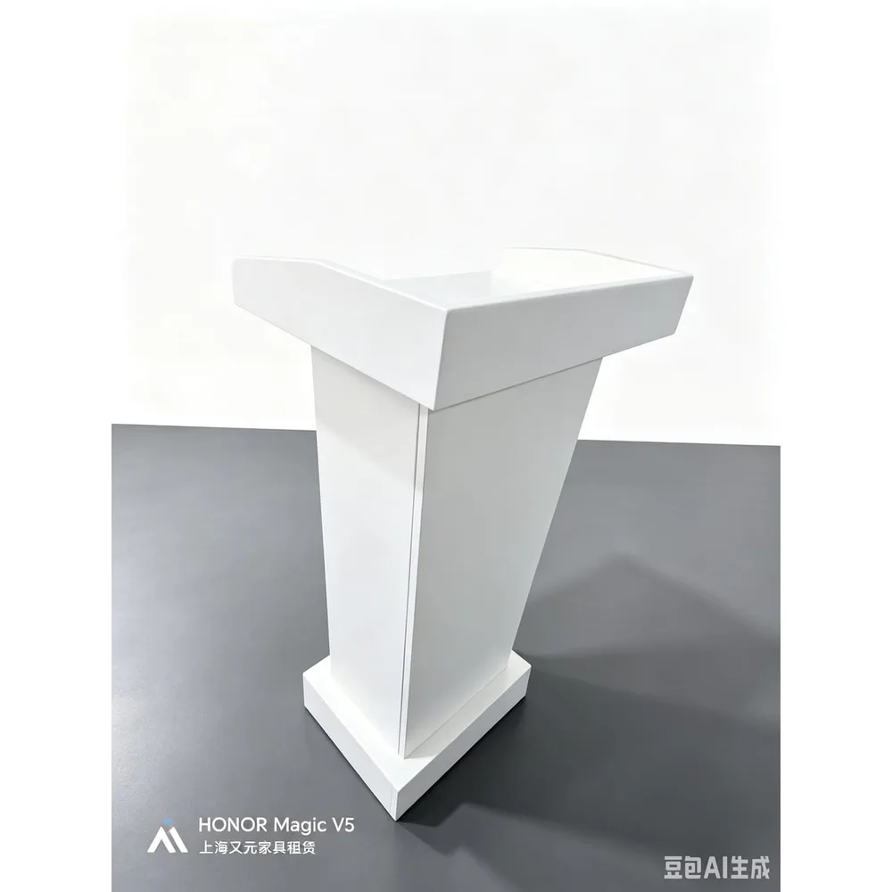 白色演讲台产品图4